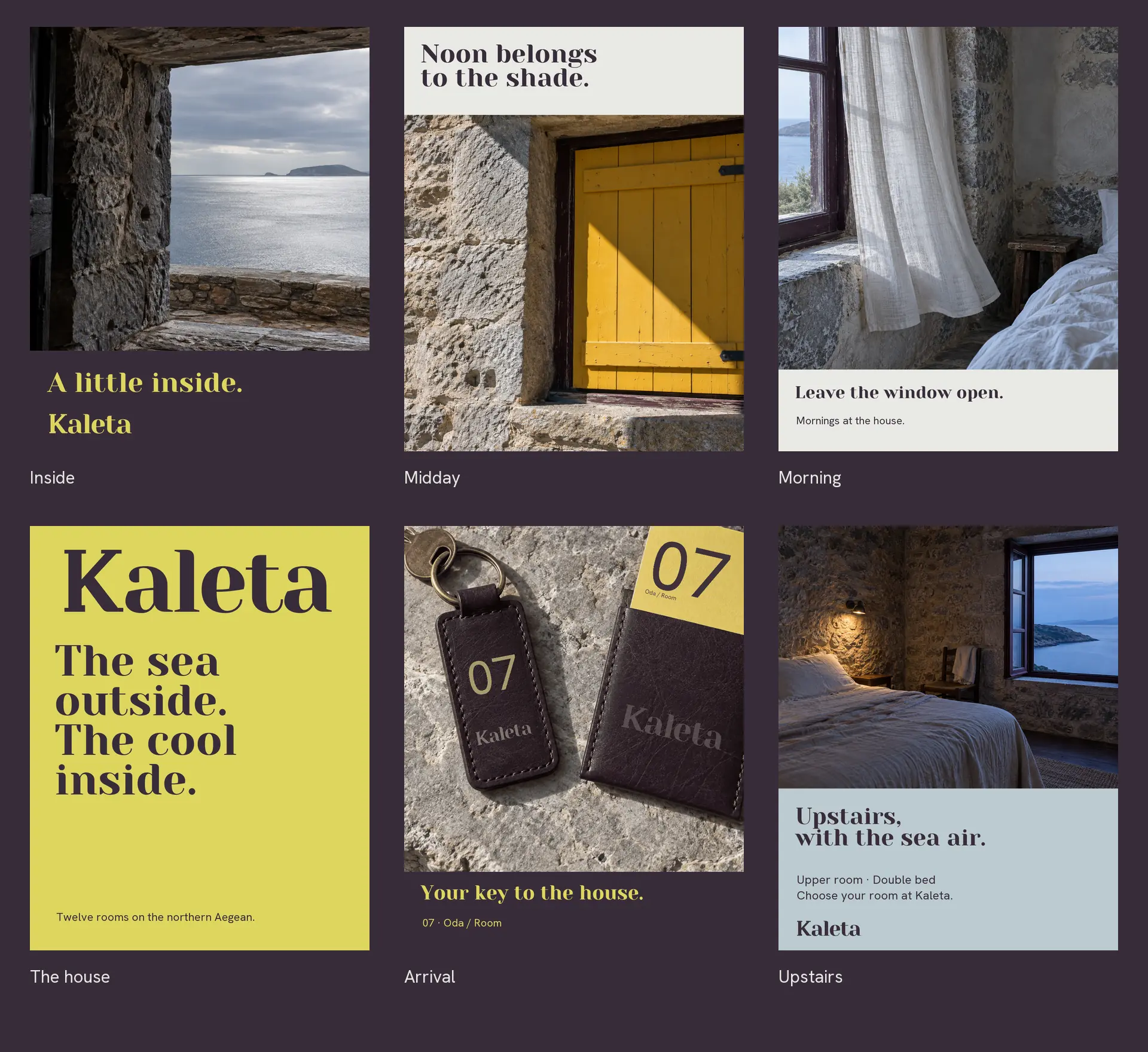 Six social and editorial layouts