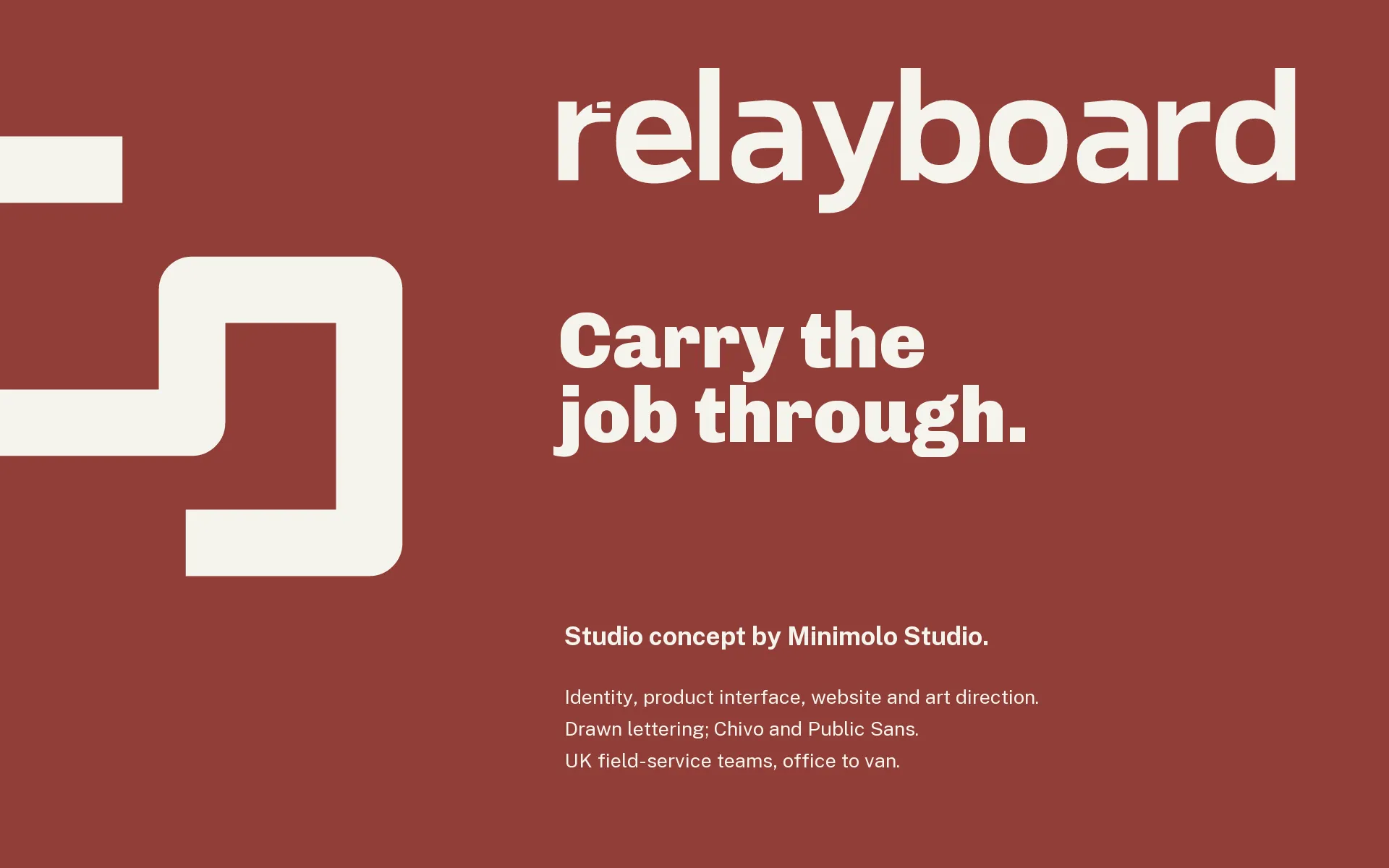 Closing identity and studio credits